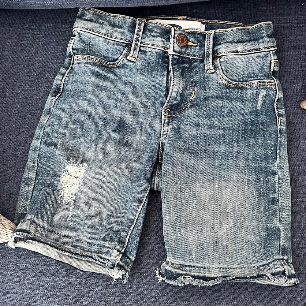 Old Navy - Girls size 8 - ballerina jean shorts.